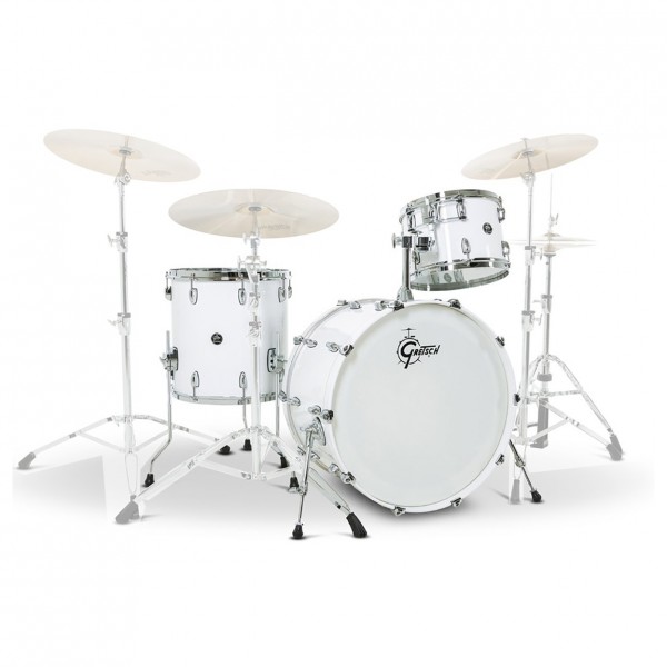 Gretsch Renown Maple 24'' 3pc Shell Pack, Piano White