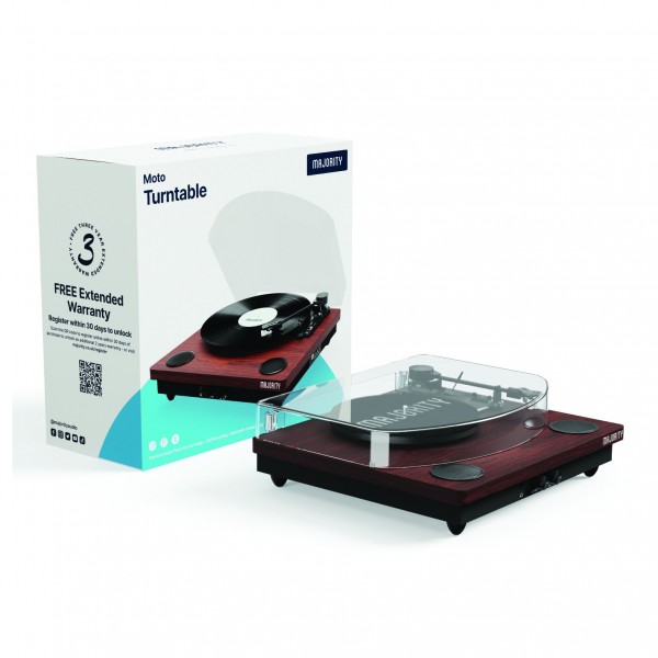 Majority Moto Vinyl Turntable with Bluetooth - box 