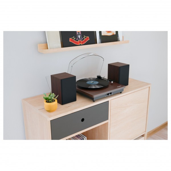 Majority Moto Plus Vinyl Turntable with Bluetooth - lifestyle 1 