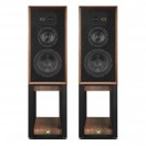 Wharfedale Super Linton Heritage Speakers and Matching Stands