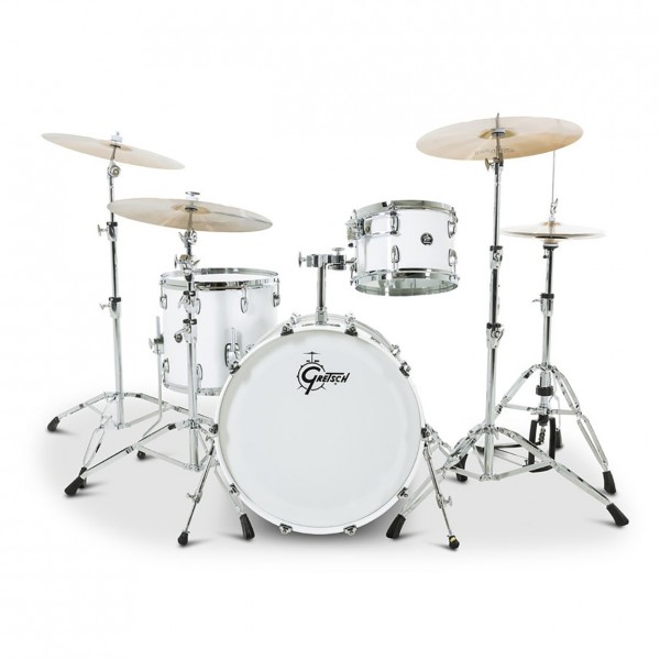 Gretsch Renown Maple 22'' 3pc Shell Pack, Piano White