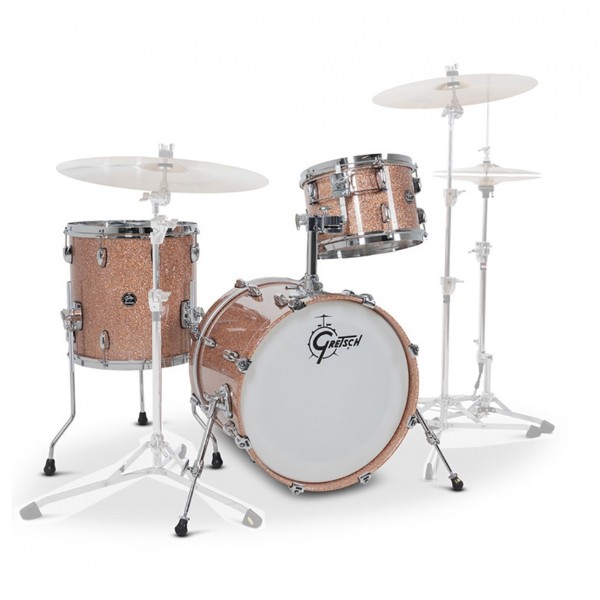 Gretsch Renown Maple 18'' 3pc Shell Pack, Champagne Sparkle