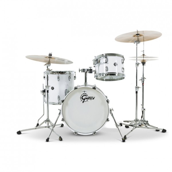Gretsch Renown Maple 18'' 3pc Shell Pack, Piano White