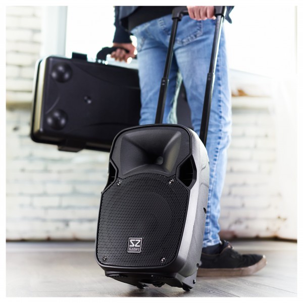 SubZero P8 Portable PA Speaker with Bluetooth & Wireless Mic