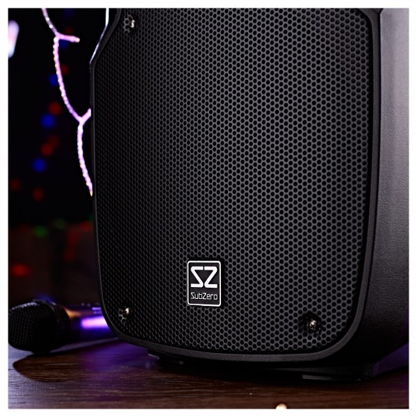 SubZero P10 Portable PA Speaker with Bluetooth & Wireless Mic at Gear4music
