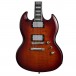 Epiphone SG Prophecy Inspired by Gibson, Aged Bengal Tiger Burst - body