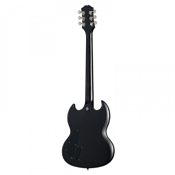 Epiphone SG Prophecy Inspired by Gibson, Aged Jet Black Metallic - back 