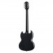 Epiphone SG Prophecy Inspired by Gibson, Aged Jet Black Metallic - back 