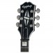 Epiphone Les Paul Prophecy Inspired by Gibson, Aged Jet Black Metallic - headstock 