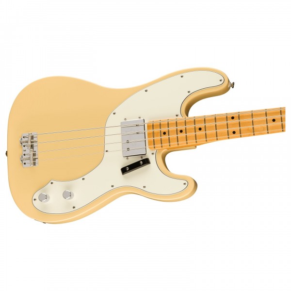 Fender Vintera II 70s Telecaster Bass MN, Vintage White - body and neck 