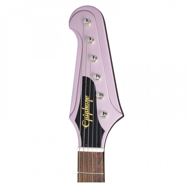 Epiphone 1963 Firebird I Inspired by Gibson Custom, Heather Poly - headstock