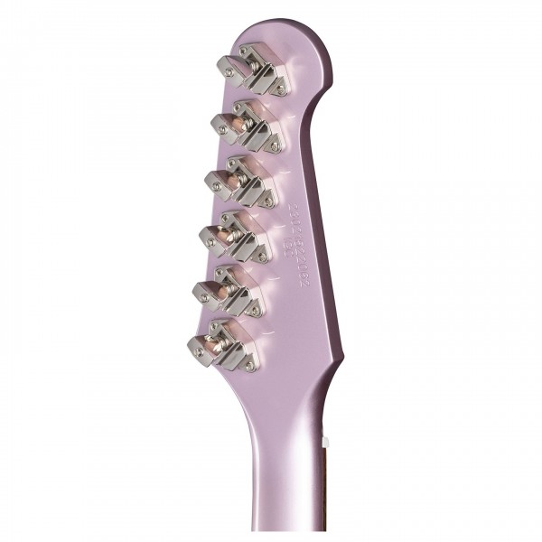 Epiphone 1963 Firebird I Inspired by Gibson Custom, Heather Poly - headstock back 