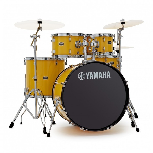 Yamaha Rydeen 20" Drum Kit w/ Hardware, Mellow Yellow