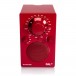 Tivoli Pal BT Portable Bluetooth Radio, Red - top angle 