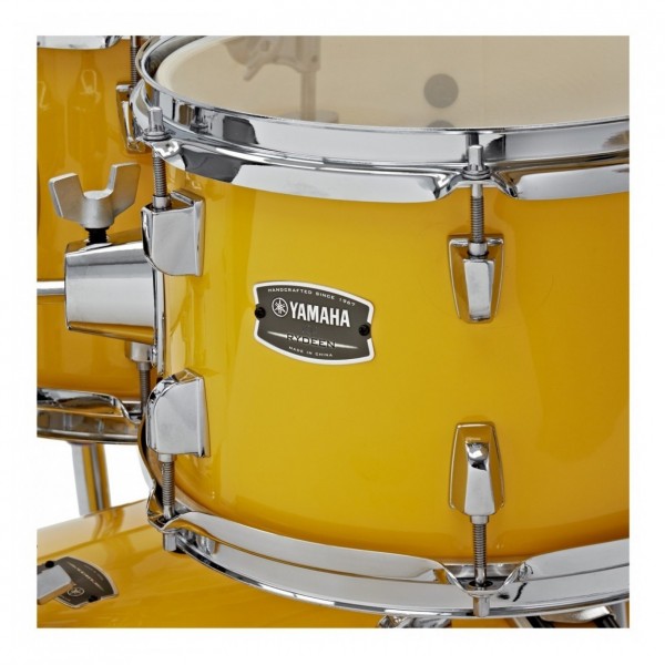 Yamaha Rydeen 20" Drum Kit w/Cymbals, Mellow Yellow