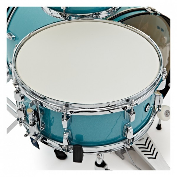 Yamaha Rydeen 20" Drum Kit w/Cymbals, Turquoise Glitter