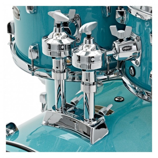 Yamaha Rydeen 20" Drum Kit w/Cymbals, Turquoise Glitter