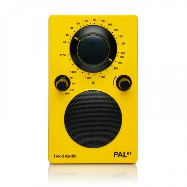 Tivoli Pal BT Portable Bluetooth Radio, Yellow