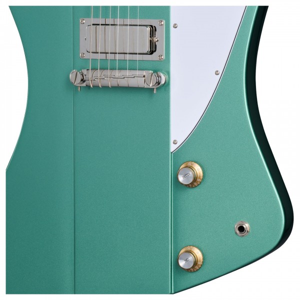 Epiphone 1963 Firebird I Inspired by Gibson Custom, Inverness Green - controls 