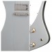 Epiphone 1963 Firebird I Inspired by Gibson Custom, Silver Mist -controls 