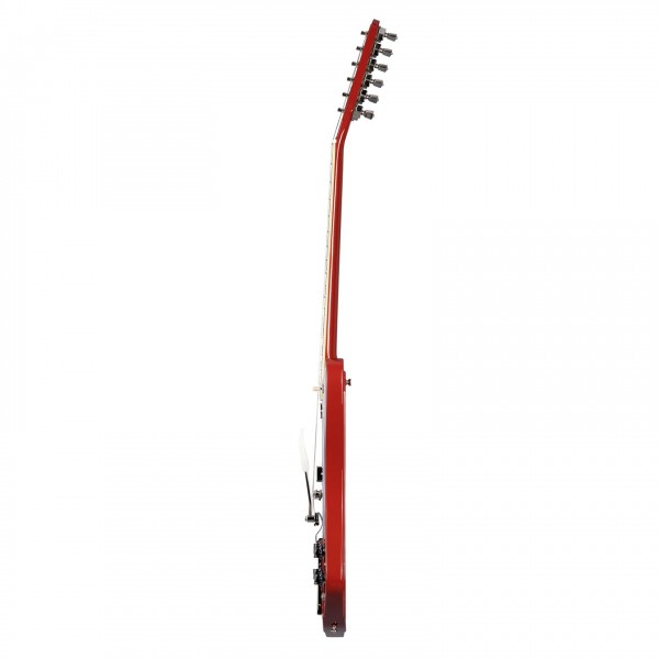 Epiphone 1963 Firebird V Maestro Vibrola Inspired by Gibson Custom, Ember Red - side 
