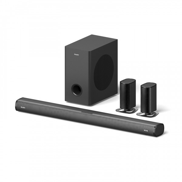 Majority Everest | Bluetooth 5.1 Wireless Surround Sound System - full set angle 