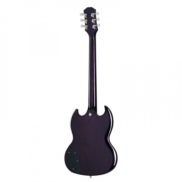 Epiphone SG Modern Figured, Purple Burst back 