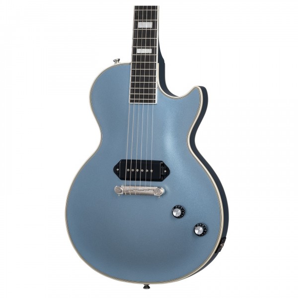 Epiphone Jared James Nichols "Blues Power" Les Paul Custom, Aged Pelham Blue - body 