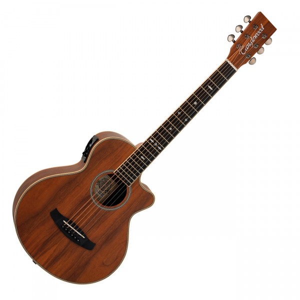 Tanglewood TRU2-CE-AW Reunion Travel Electro Acoustic, All Black Walnut