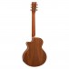 Tanglewood TRU2-CE-AW Reunion Travel Electro Acoustic, All Black Walnut - back 