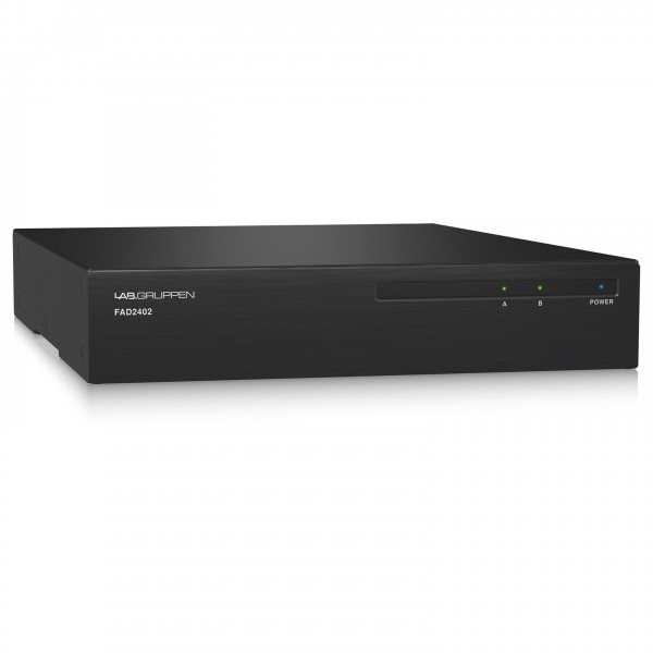 Lab Gruppen FAD2402 2 x 240W Commercial Amplifier with Dante - Left