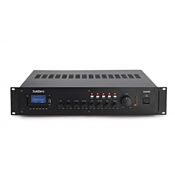 SubZero 240W Multi Zone 100V Line Amplifier