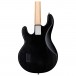 Sterling Stingray Ray4 Bass, Transparent Black - back 