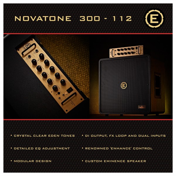 Eden NovaTone 300 1x12" Bass Amplifier