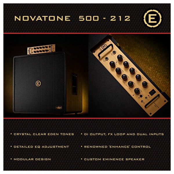 Eden NovaTone 500 2x12" Bass Amplifier