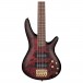 Ibanez SR305EDX 5 string, Wine Red Frozen Matte body 