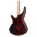 Ibanez SR305EDX 5 string, Wine Red Frozen Matte body back 