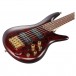 Ibanez SR305EDX 5 string, Wine Red Frozen Matte controls 