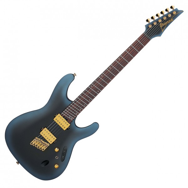 Ibanez SML721 Multi Scale, Midnight Arctic Ocean Matte - front 