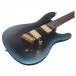 Ibanez SML721 Multi Scale, Midnight Arctic Ocean Matte controls 