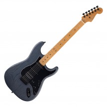 Fender Limited Edition American Professional II Sandblasted Stratocaster HSS EB, Smoke Transparent