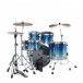 Tama Starclassic Walnut/Birch 4pc Shell Pack, Molten Blue Ice Fade