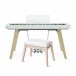 Casio PX S7000 Digital Piano, White, With Free Stool