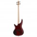 Ibanez SR300EDX, Wine Red Frozen Matte back