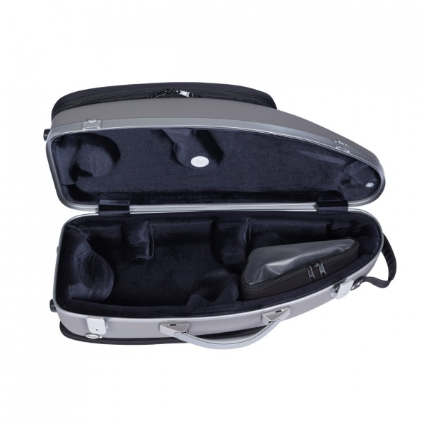BAM PANT4101XL Panther Hightech Alto Saxophone Case with Pocket, Grey