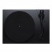 Pro-Ject Debut Pro S Balanced Turntable, Black - Bird's eye view