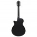 Ibanez AEG721 7 String, Black Flat back 