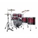 Tama Starclassic Walnut/Birch 5pc Shell Pack, Molten Raspberry Fade