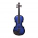 Glasser AEX Acoustic Electric 5 String Violin, Blue