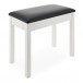 Kawai Piano Stool, Satin White